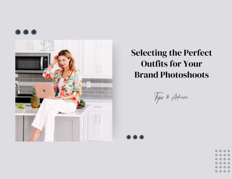 Selecting the perfect outfit for brand photoshoot - banner image